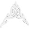 Ekena Millwork Pitch Baile Architectural Grade PVC Gable Pediment, 36"W x 21"H x 1"P (14/12) GPP036X021X100BAI - alternate 1